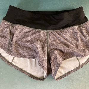 Black and white hotty hot shorts